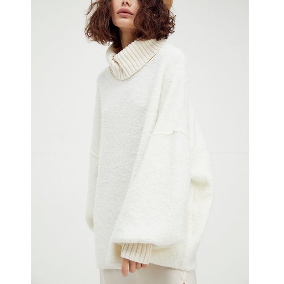 Free People Sweaters - NWT Free People Milo Pullover / Evening Cream